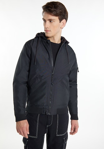 MO Funkcionalna jakna 'Rovic' | črna barva: sprednja stran
