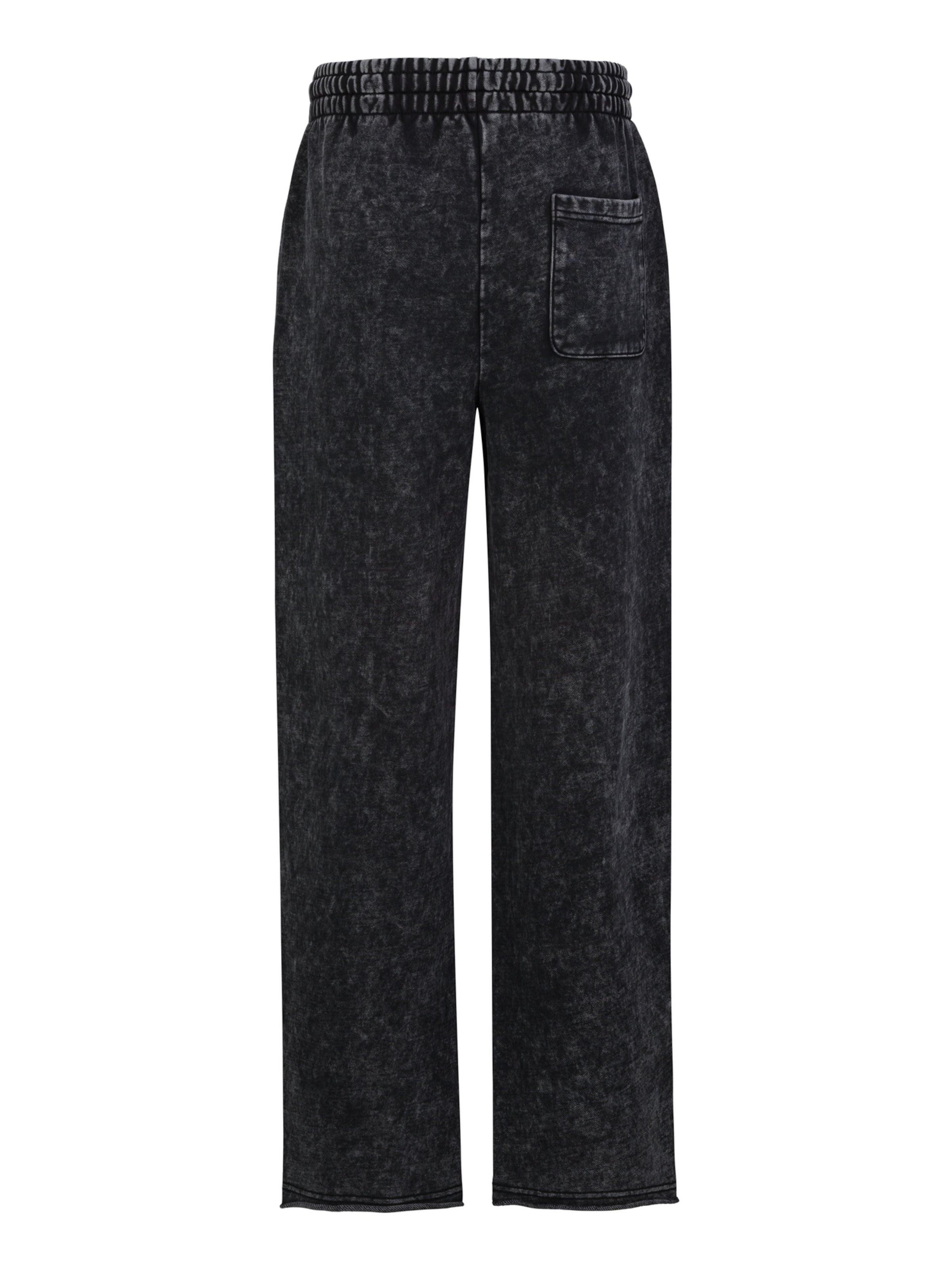 19V69 ITALIA Tapered Sportbroek in Zwart: terug