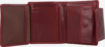 Braun Büffel Wallet 'Arezzo' in Red