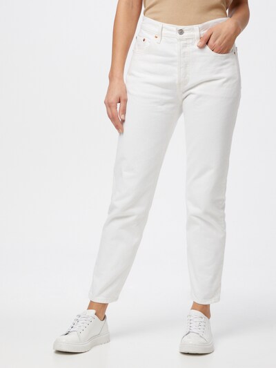LEVI'S Jean en blanc denim, Vue avec modèle