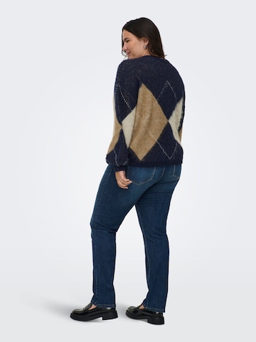 ONLY Carmakoma Sweater 'CARNoeme' in Blue