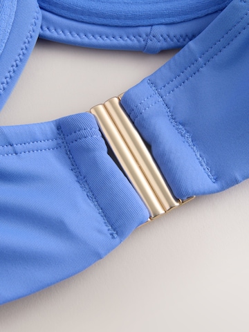 Next T-Shirt Bikinitop in Blau