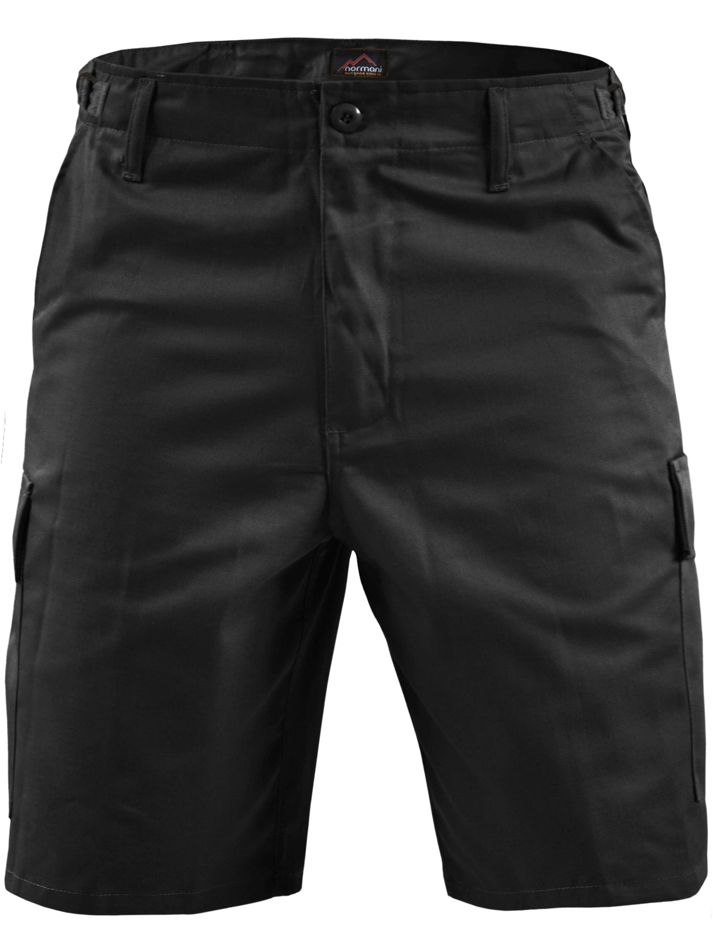 normani Regular Outdoor trousers ' Dasht ' in Black: front