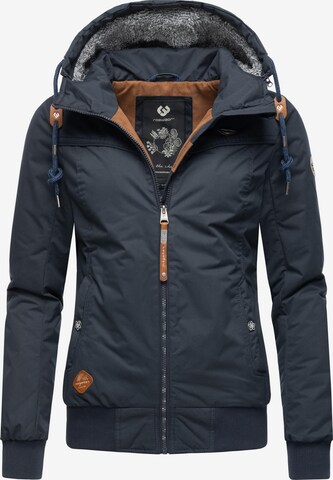 Ragwear Weatherproof jacket 'Jotty' in Blue: front