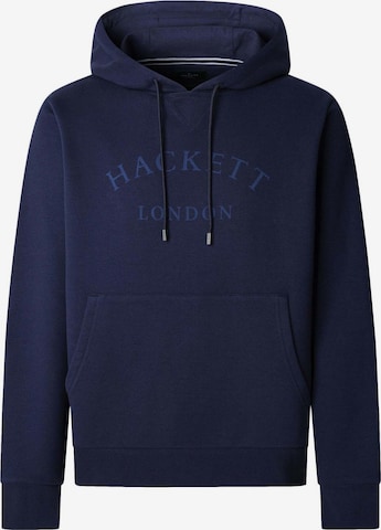 Hackett London Sweatshirt 'Heritage Ess' in Blue: front