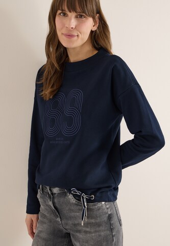 CECIL Sweatshirt in Blau: Vorderseite