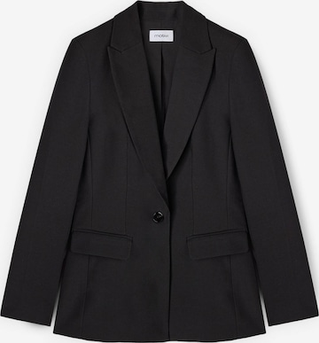 Veste mi-saison MOTIVI en noir : devant