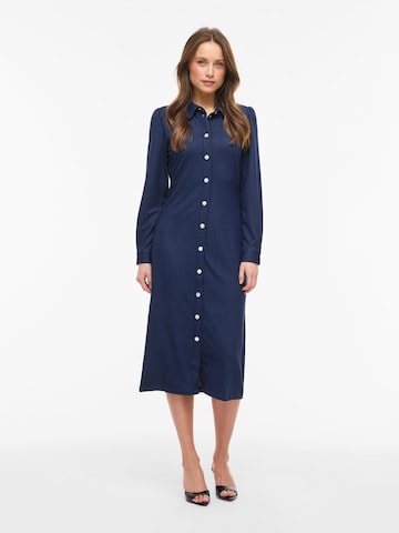 Robe-chemise 'VIChania' VILA en bleu : devant