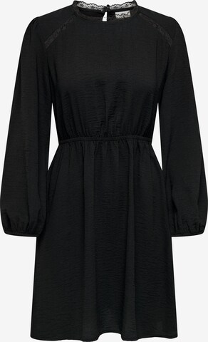 JDY JDYLUCCA L/S DRESS WVN in Schwarz: predná strana