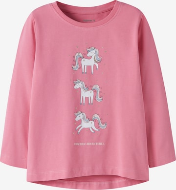 NAME IT Shirt 'NMFVIX' in Roze: voorkant