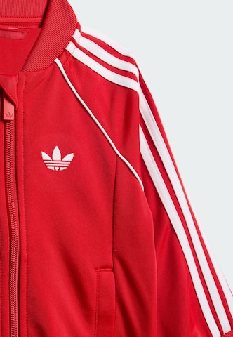 ADIDAS ORIGINALS Joggingpak 'Sst' in Rood