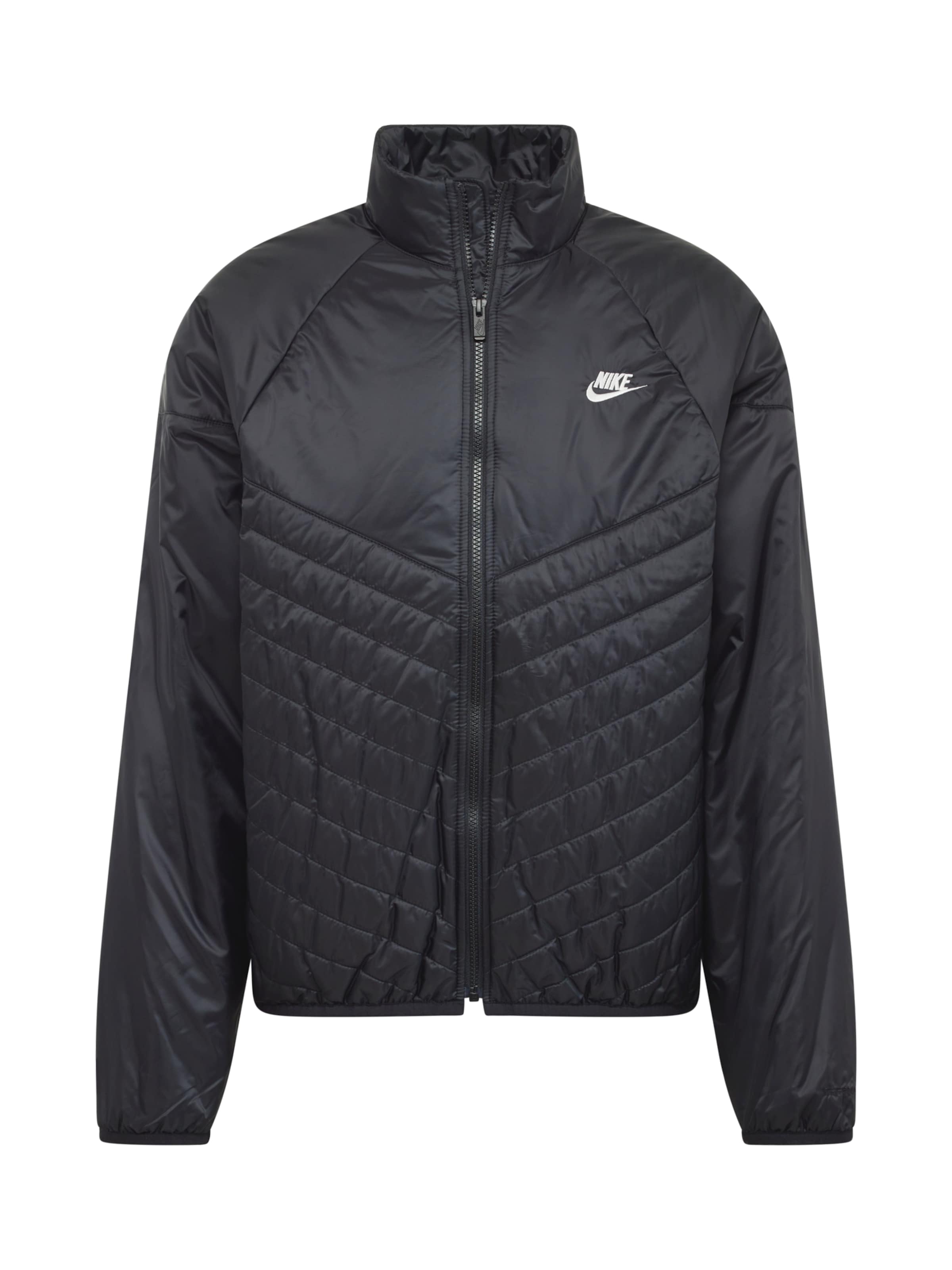 Nike Sportswear Overgangsjakke i sort: forside