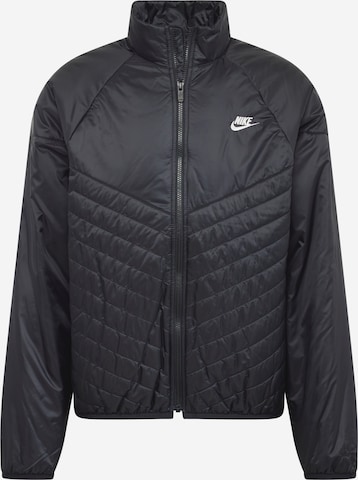 Nike Sportswear Jacke in Schwarz: predná strana