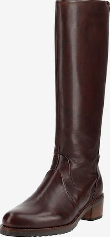 Bottes B.Z. MODA by EVERYBODY en marron : devant