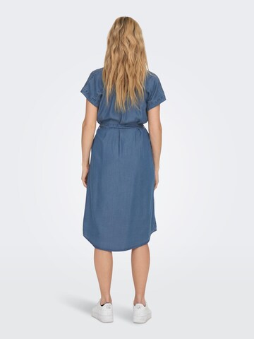 Robe-chemise 'Pema' ONLY en bleu