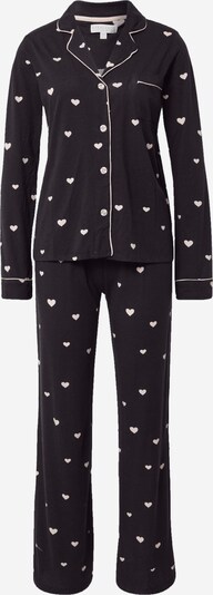 PJ Salvage Pyjama in anthrazit / weiß, Produktansicht