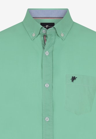 Coupe regular Chemise 'Arlen' DENIM CULTURE en vert