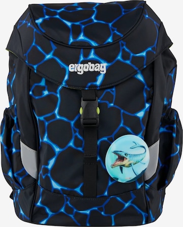 ergobag Rucksack 'Kinderrucksack mini' in Blau: Vorderseite