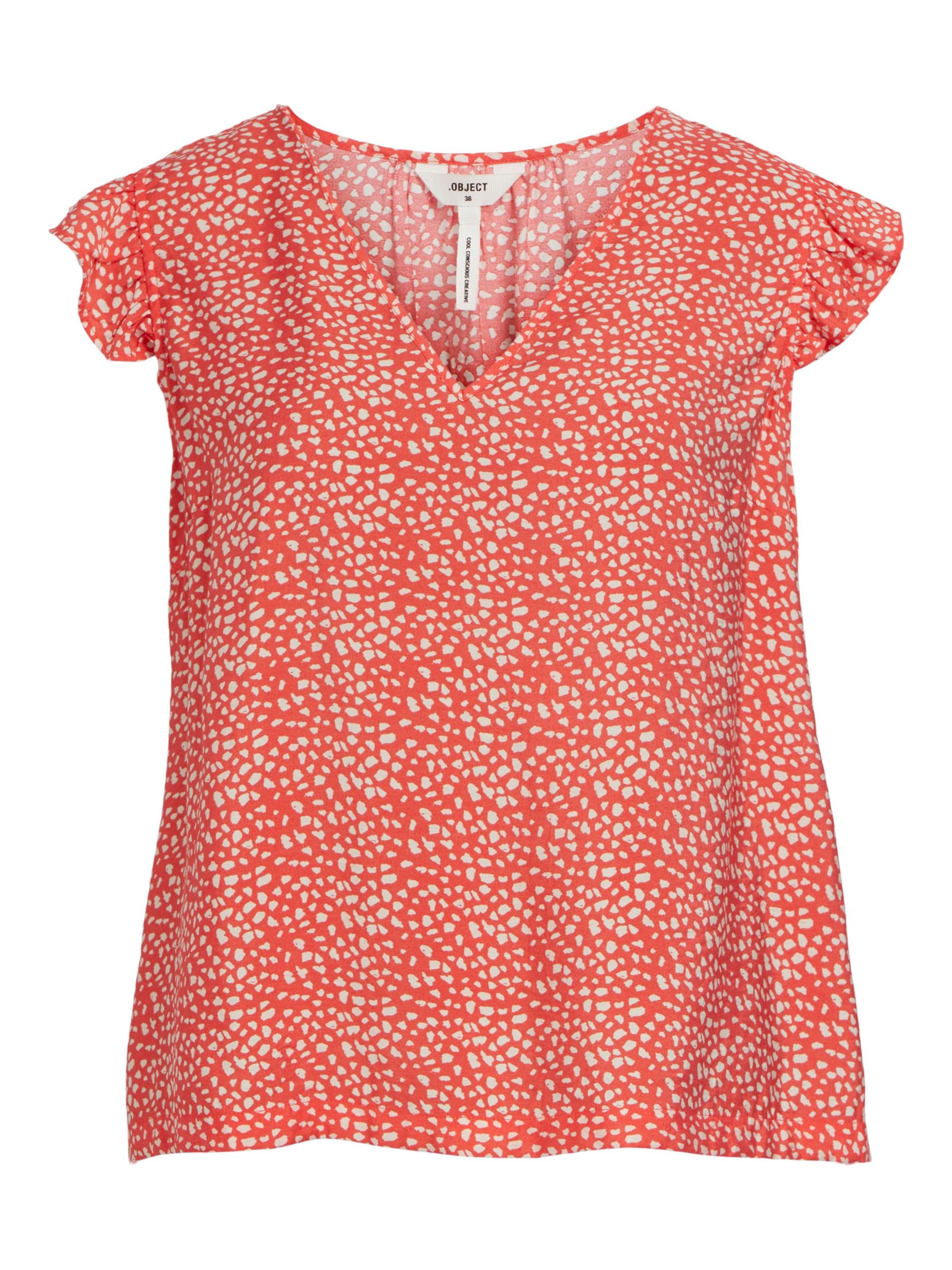 OBJECT Bluse 'LEONORA' in Orange: Vorderseite