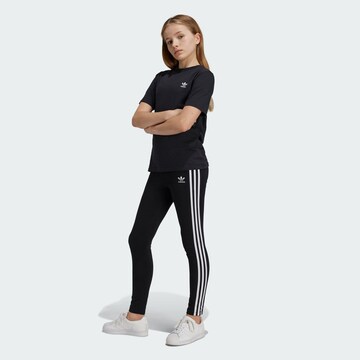 ADIDAS ORIGINALS Skinny Leggings 'Adicolor' in Schwarz: Vorderseite