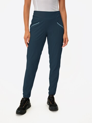 VAUDE Slimfit Sporthose 'Scopi' in Blau: Vorderseite