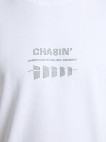 T-Shirt 'Darion' CHASIN' en blanc
