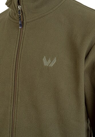 Whistler Athletic Fleece Jacket 'Cocoon' in Green