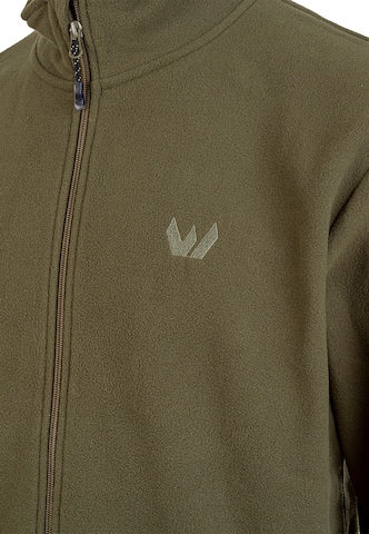 Whistler Athletic Fleece Jacket 'Cocoon' in Green