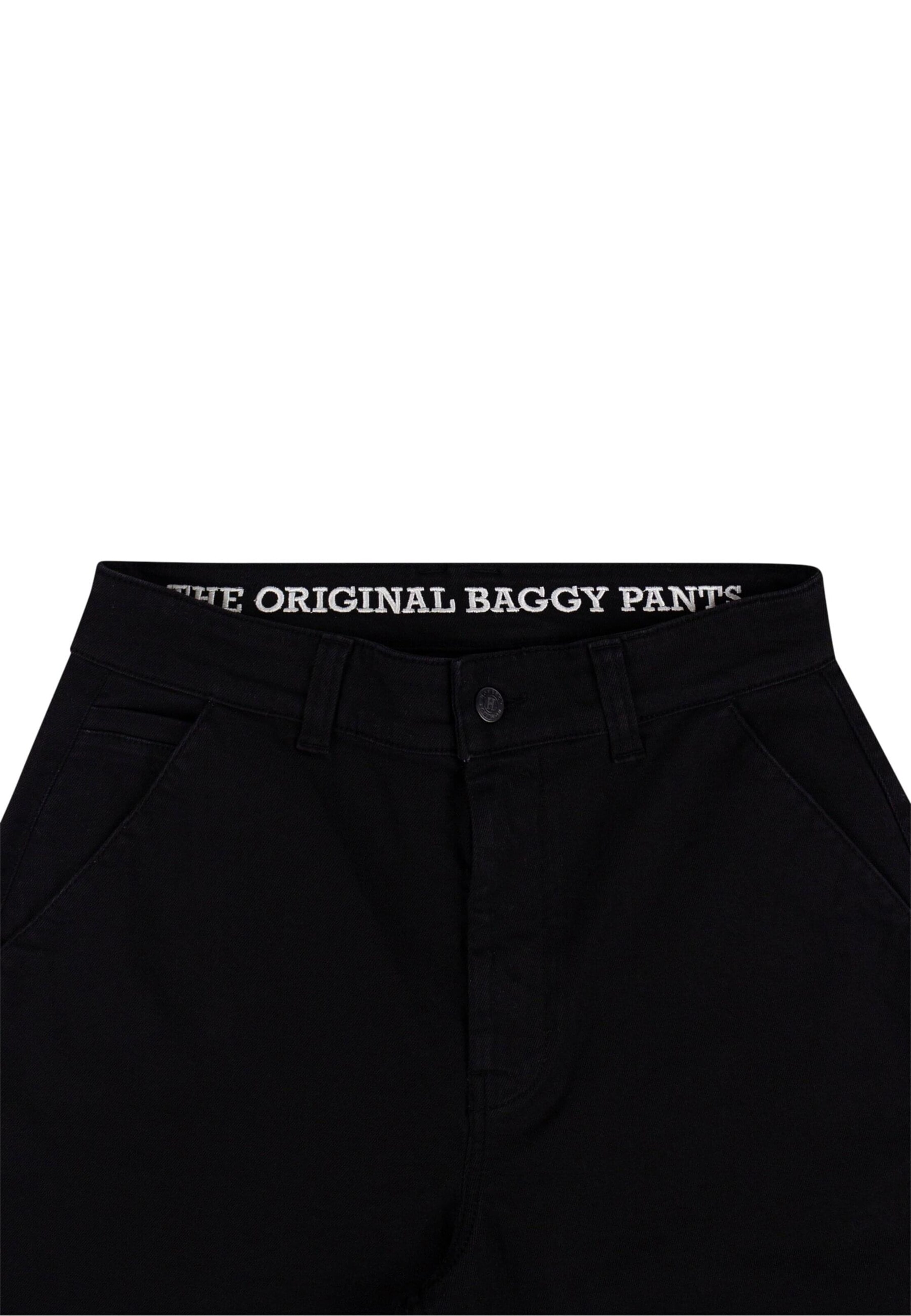 HOMEBOY Loose fit Chino Pants 'Monster' in Black