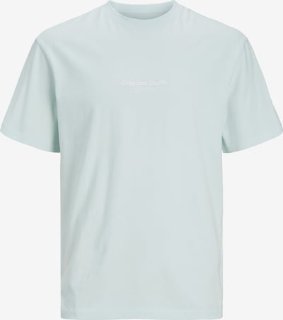JACK & JONES T-Shirt 'Vesterbro' en bleu pastel / blanc, Vue avec produit