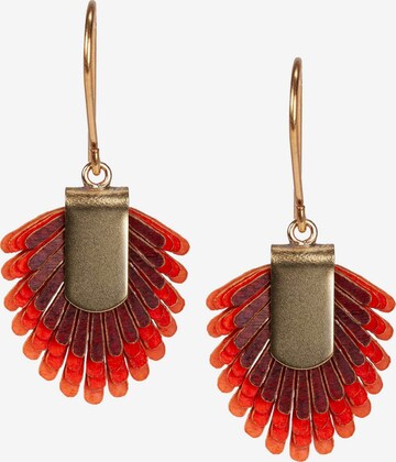Gretchen Earrings 'Pam Pem Earring S' in Red: front