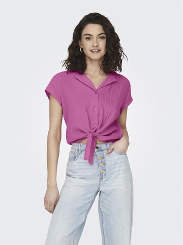 ONLY Bluse 'THYRA' i pink: forside