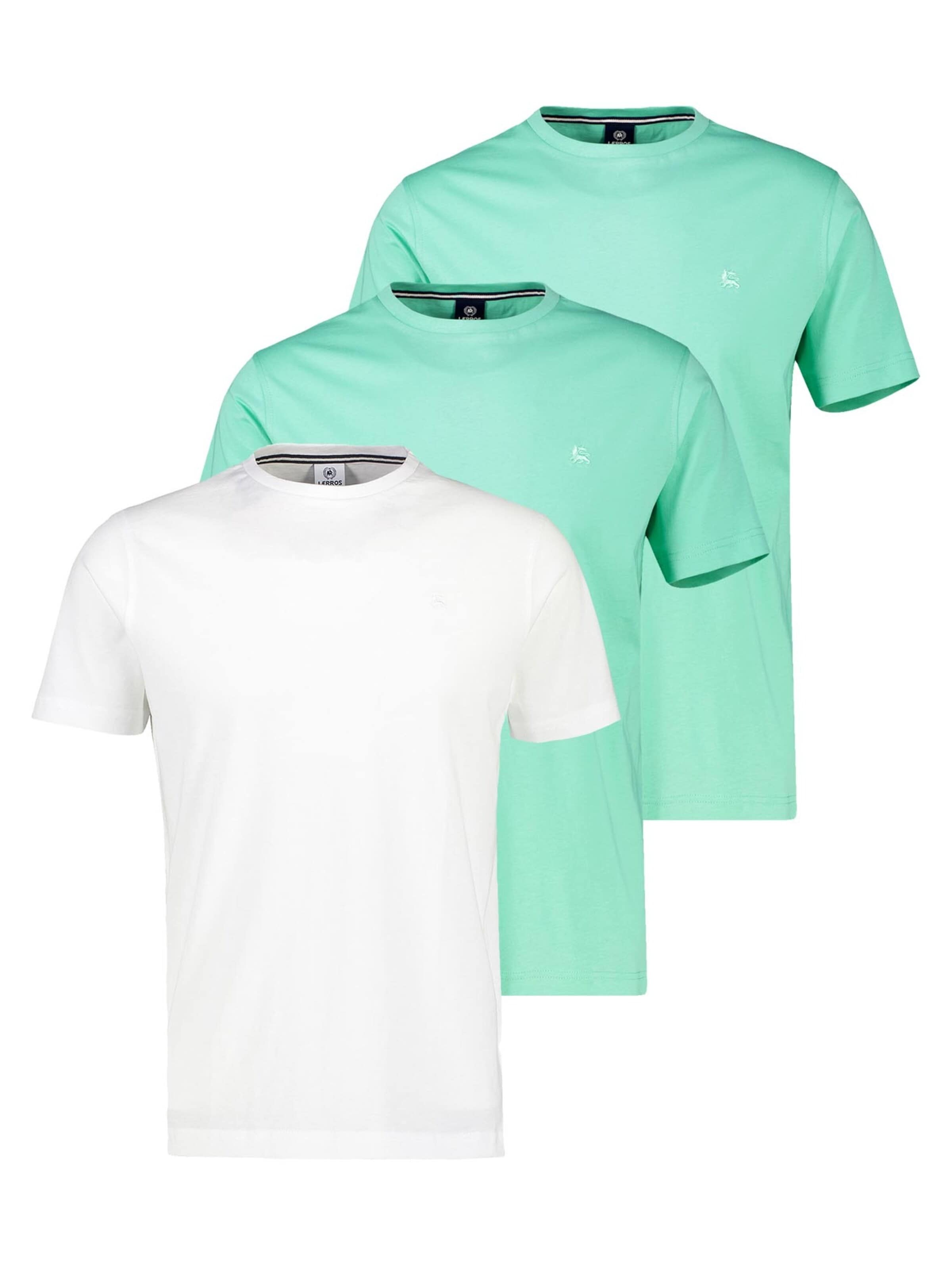 LERROS Shirt 'Basic'‌ in Blau: Vorderseite
