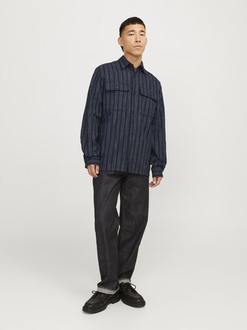 JACK & JONES Comfort Fit Skjorte i blå