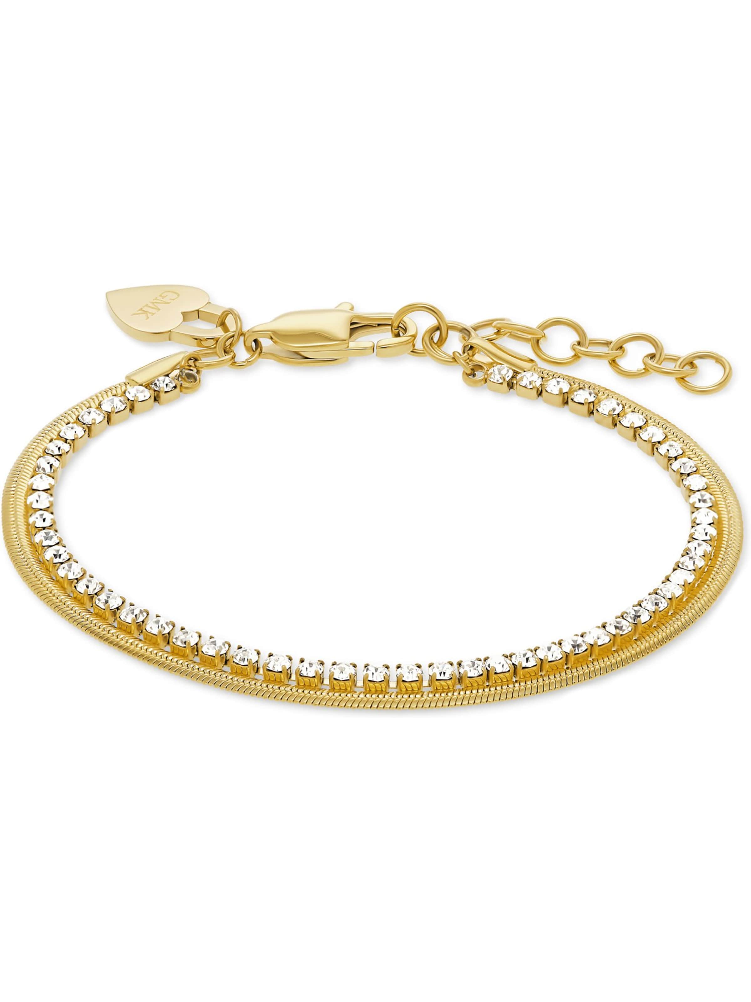Guido Maria Kretschmer Jewellery Armband in Gelb: Vorderseite
