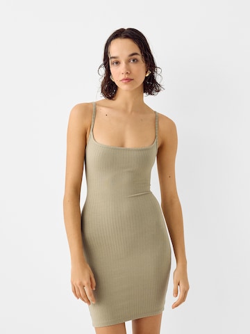 Bershka Kleid in Beige: predná strana