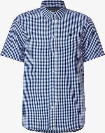 Street One MEN Regular fit Button Up Shirt in Blue: front