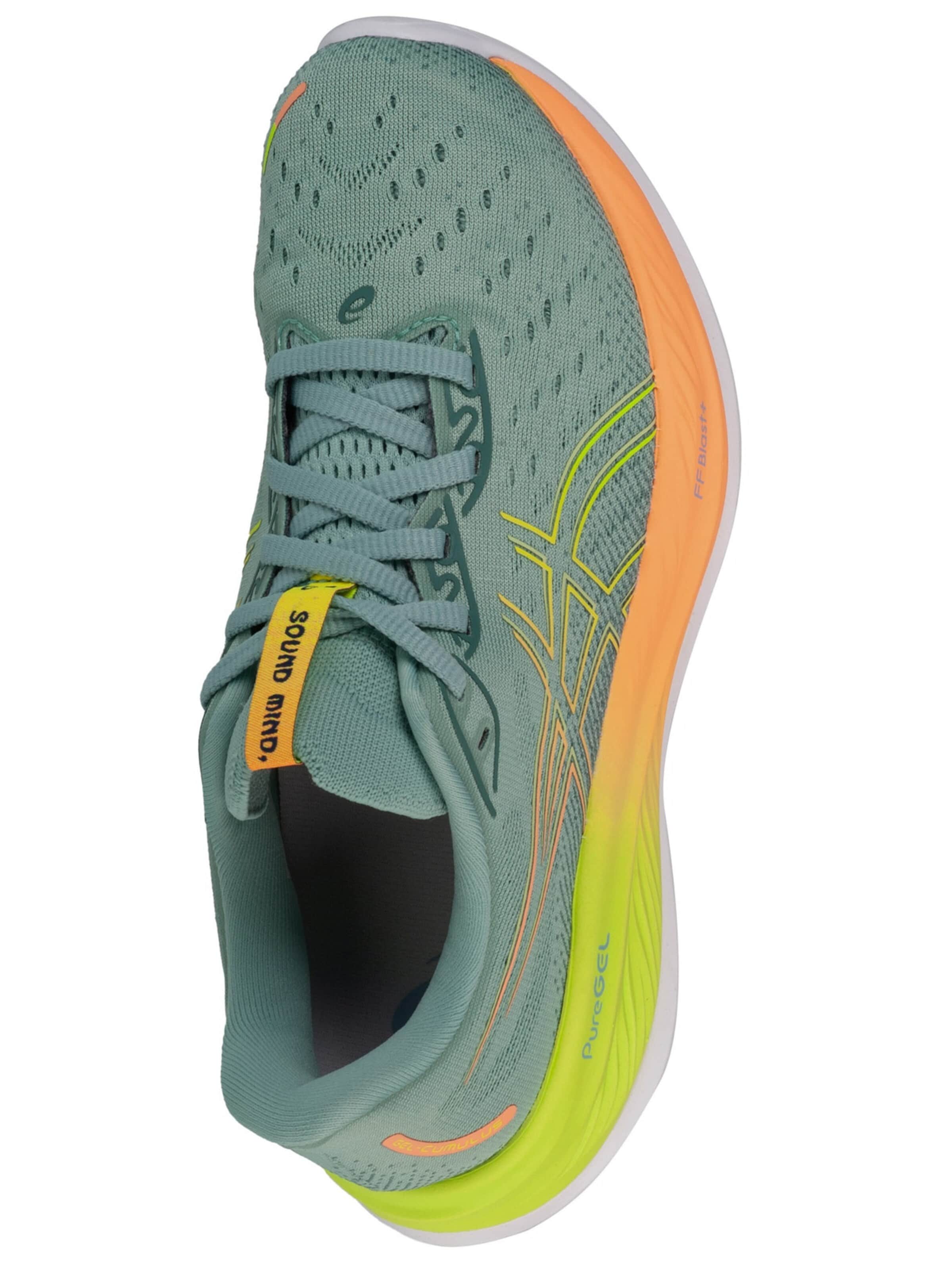 Chaussure de course 'ASICS Gel-Cumulus 26 Paris' ASICS en vert