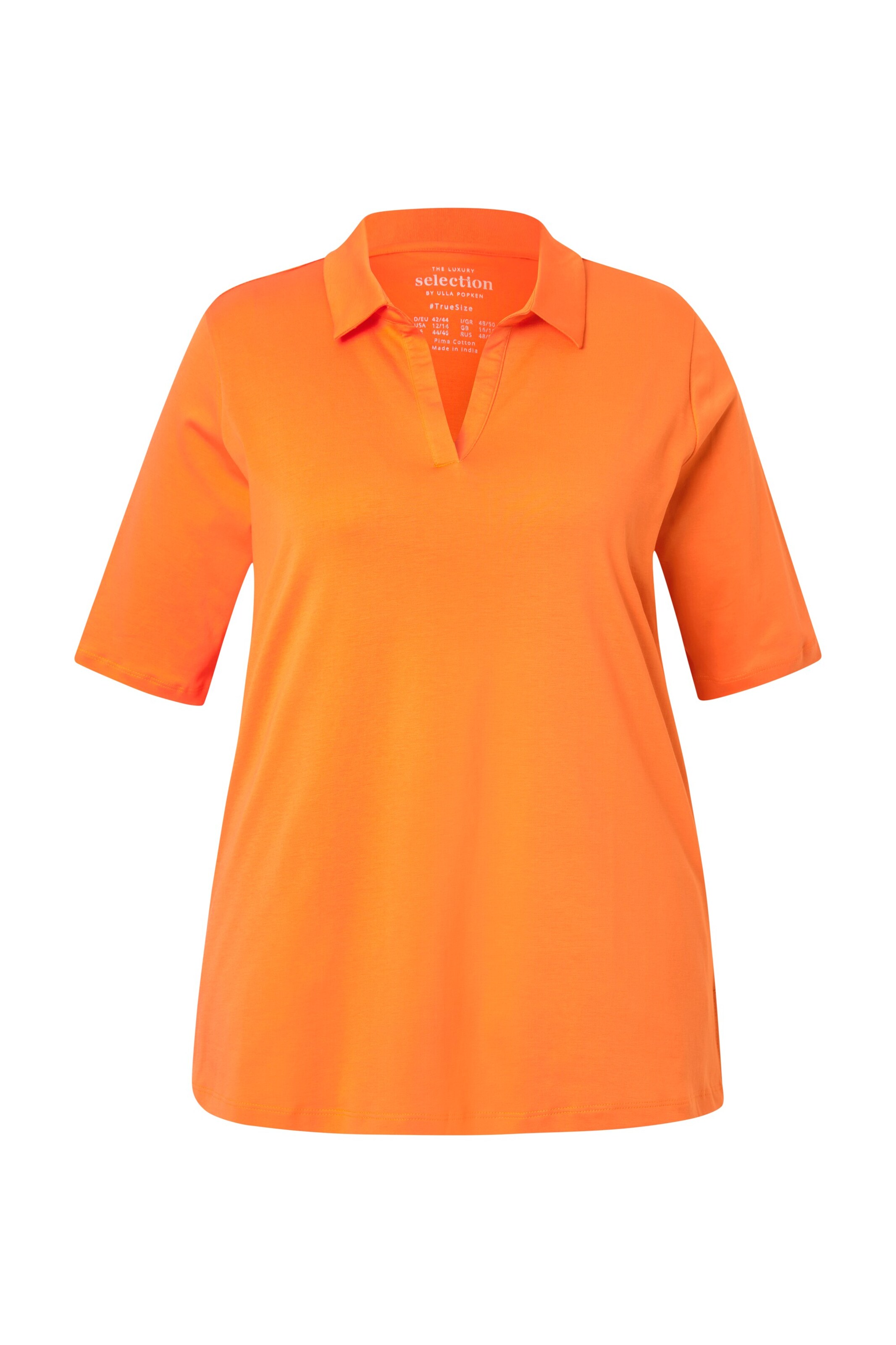 Ulla Popken Shirt in Orange: Vorderseite