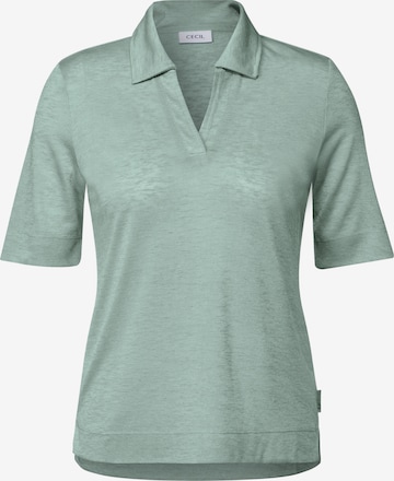 CECIL Poloshirt in Grün: Vorderseite