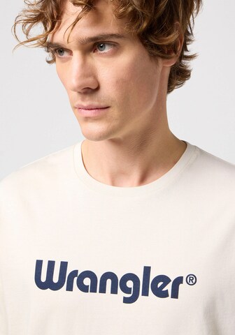 WRANGLER Bluser & t-shirts 'LOGO TEE' i hvid