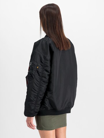 Veste mi-saison 'Ma-1' ALPHA INDUSTRIES en noir