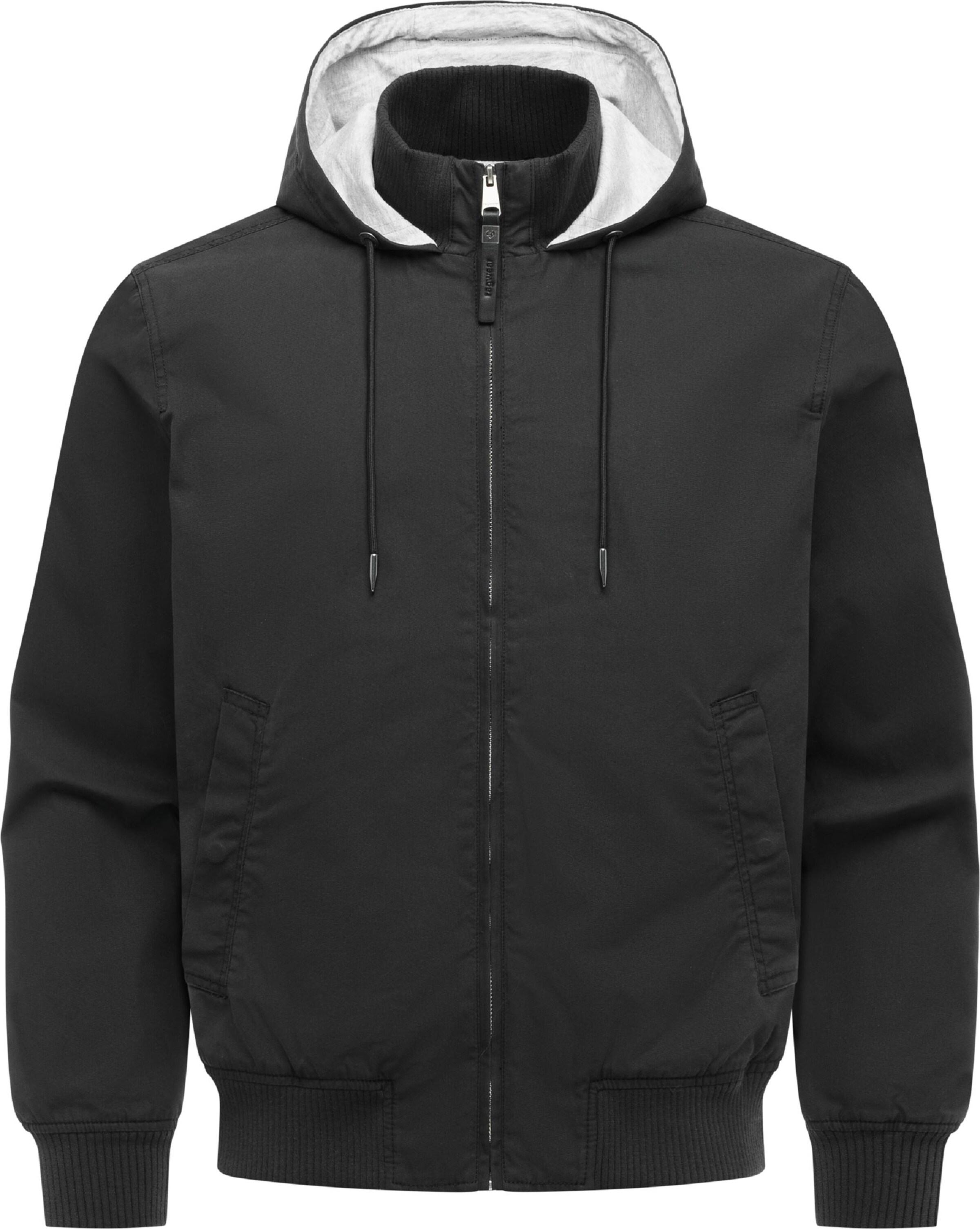 Ragwear Outdoorjacke in Schwarz: Vorderseite