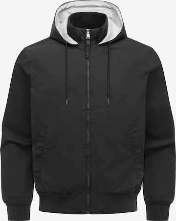 Ragwear Outdoorjacke in Schwarz: Vorderseite