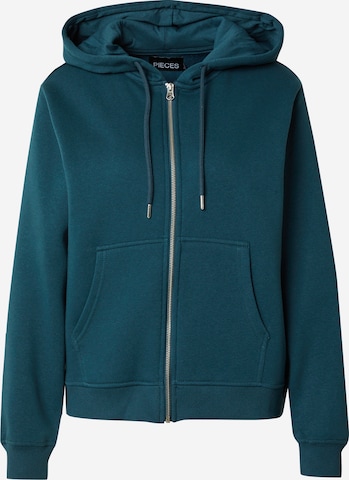 PIECES Sweatjakke 'CHILLI' i blå: forside
