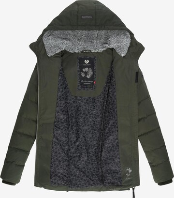 Ragwear Winterjas 'Quantic' in Groen