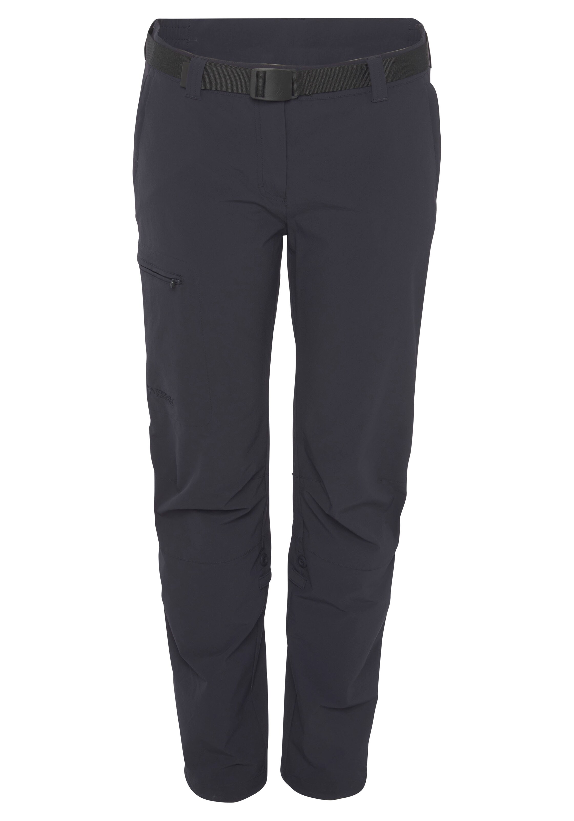 Maier Sports Regular Pants in Blue: front