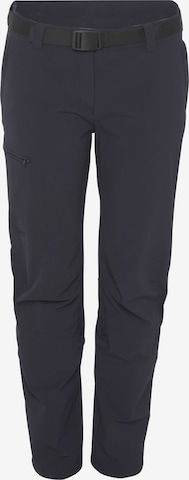 Maier Sports Regular Pants in Blue: front