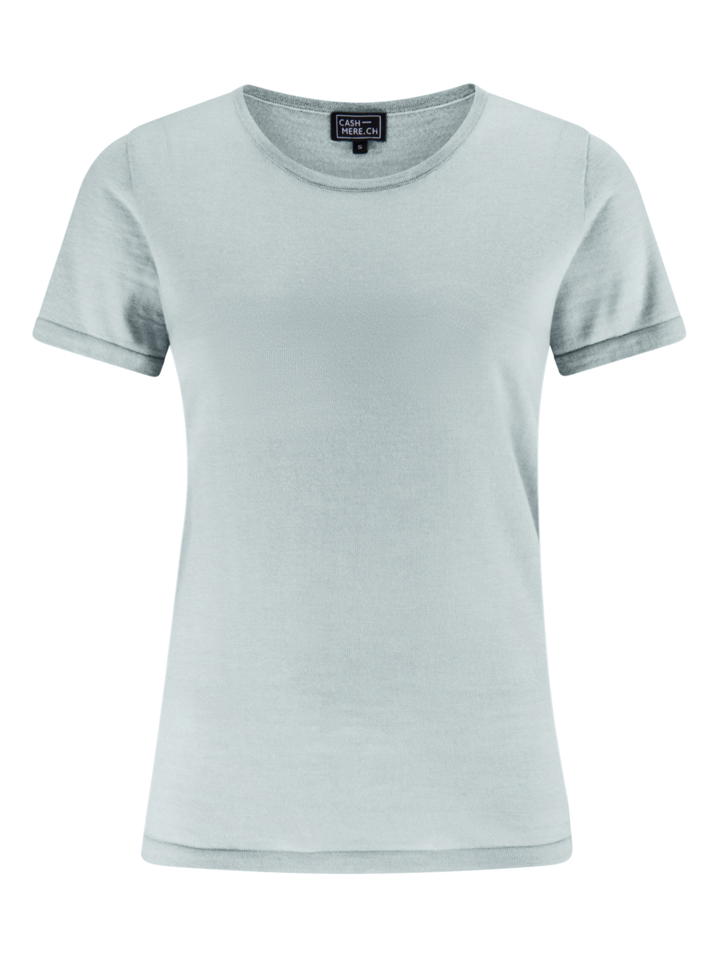 T-shirt CASH-MERE.CH en vert : devant