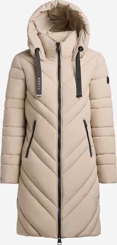 khujo Wintermantel 'Taby' in Beige: Vorderseite